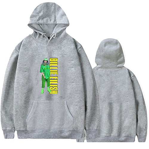 Inspired by Cosplay Billie Eilish Cosplay Costume Hoodie Pure Cotton Print Hoodie For Men's / Women's
Inspired by Cosplay Billie Eilish Cosplay Costume Hoodie Pure Cotton Print Hoodie For Men's / Women's
