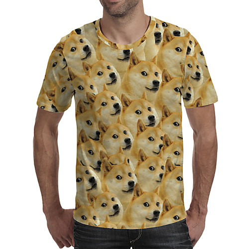 Men's Daily Going out Exaggerated T-shirt - Geometric / 3D / Graphic Print Rainbow
Men's Daily Going out Exaggerated T-shirt - Geometric / 3D / Graphic Print Rainbow
