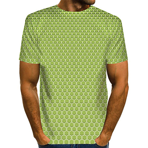 Men's Daily Basic T-shirt - 3D Rainbow 
Men's Daily Basic T-shirt - 3D Rainbow