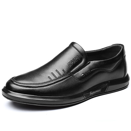 Men's Leather Fall / Spring & Summer Business / Casual Loafers & Slip-Ons Breathable Black / Party & Evening
Men's Leather Fall / Spring & Summer Business / Casual Loafers & Slip-Ons Breathable Black / Party & Evening