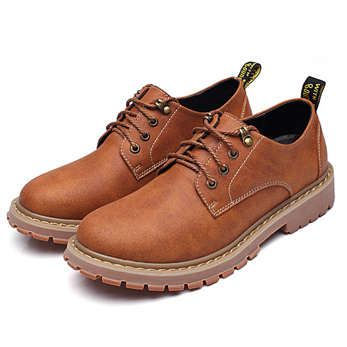 Men's Faux Leather / Cowhide Spring / Fall & Winter Business / Casual Oxfords Walking Shoes Waterproof Light Brown / Dark Brown / Gray
Men's Faux Leather / Cowhide Spring / Fall & Winter Business / Casual Oxfords Walking Shoes Waterproof Light Brown / Dark Brown / Gray