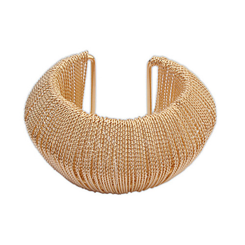 Women's Cuff Bracelet Braided Flower Fashion Alloy Bracelet Jewelry Gold For Party Evening Festival
Women's Cuff Bracelet Braided Flower Fashion Alloy Bracelet Jewelry Gold For Party Evening Festival