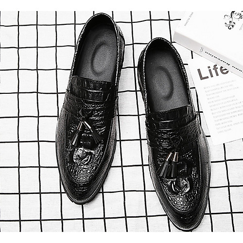 Men's PU Spring & Summer Casual Loafers & Slip-Ons Walking Shoes Breathable Red / Black
Men's PU Spring & Summer Casual Loafers & Slip-Ons Walking Shoes Breathable Red / Black