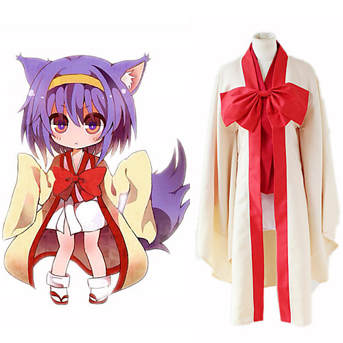 Inspired by No Game No Life Hatsuse Izuna Anime Cosplay Costumes Japanese Cosplay Suits Coat Bow Headwear For Men's Women's
Inspired by No Game No Life Hatsuse Izuna Anime Cosplay Costumes Japanese Cosplay Suits Coat Bow Headwear For Men's Women's