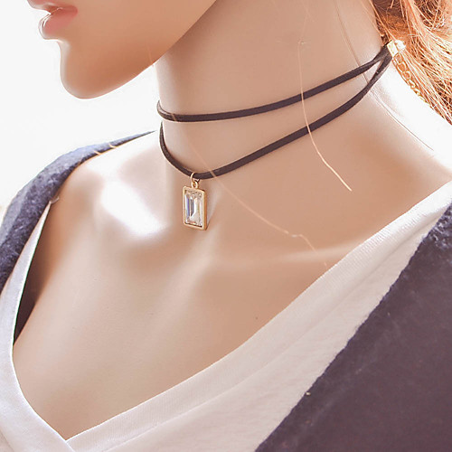 Women's Choker Necklace Necklace Friends European Romantic Casual / Sporty Sweet Chrome Black 30 cm Necklace Jewelry 1pc For Street Festival
Women's Choker Necklace Necklace Friends European Romantic Casual / Sporty Sweet Chrome Black 30 cm Necklace Jewelry 1pc For Street Festival