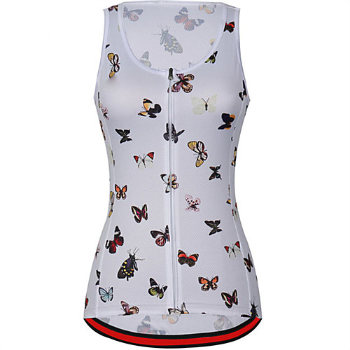 21Grams Women's Sleeveless Cycling Jersey Cycling Vest 100% Polyester White Yellow Butterfly Bike Jersey Top Mountain Bike MTB Road Bike Cycling UV Resistant Breathable Quick Dry Sports Clothing
21Grams Women's Sleeveless Cycling Jersey Cycling Vest 100% Polyester White Yellow Butterfly Bike Jersey Top Mountain Bike MTB Road Bike Cycling UV Resistant Breathable Quick Dry Sports Clothing