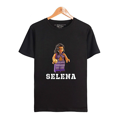 Inspired by Cosplay Selena quintanilla Cosplay Costume T-shirt Pure Cotton Print Printing T-shirt For Men's / Women's
Inspired by Cosplay Selena quintanilla Cosplay Costume T-shirt Pure Cotton Print Printing T-shirt For Men's / Women's