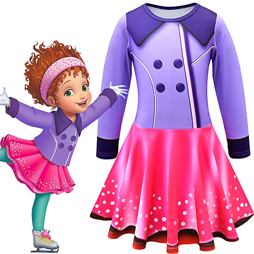 Fancy Nancy Dress Cosplay Costume Girls' Movie Cosplay Cosplay Costume Party Purple Dress Polyster
Fancy Nancy Dress Cosplay Costume Girls' Movie Cosplay Cosplay Costume Party Purple Dress Polyster