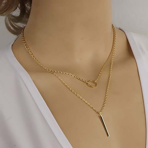 Women's Necklace Friends European Romantic Casual / Sporty Sweet Chrome Gold 48 cm Necklace Jewelry 1pc For Street Festival
Women's Necklace Friends European Romantic Casual / Sporty Sweet Chrome Gold 48 cm Necklace Jewelry 1pc For Street Festival