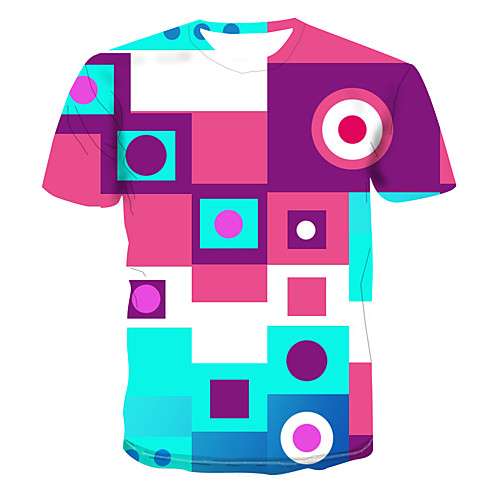 Men's Club Weekend Street chic / Punk & Gothic T-shirt - Color Block / 3D / Abstract Print Rainbow
Men's Club Weekend Street chic / Punk & Gothic T-shirt - Color Block / 3D / Abstract Print Rainbow