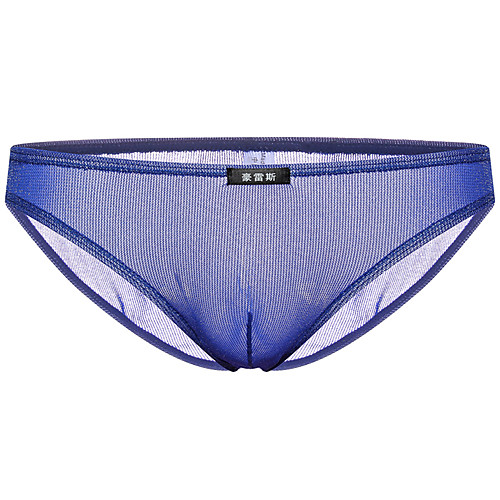 Men's Mesh Briefs Underwear - Normal Low Waist Black White Purple M L XL
Men's Mesh Briefs Underwear - Normal Low Waist Black White Purple M L XL