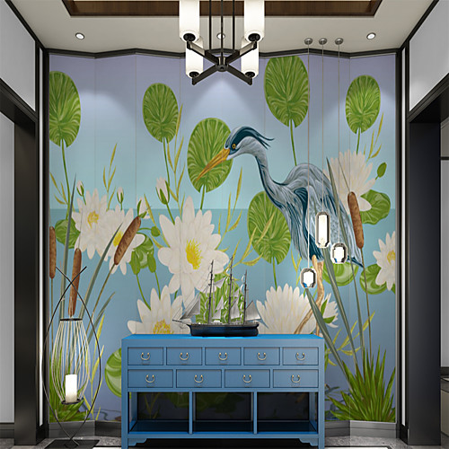 Custom self-adhesive mural wallpaper lotus crane map suitable for bedroom living room coffee shop restaurant hotel wall decoration art
Custom self-adhesive mural wallpaper lotus crane map suitable for bedroom living room coffee shop restaurant hotel wall decoration art
