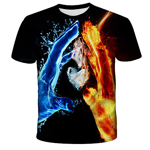 Men's Daily Holiday Street chic / Exaggerated T-shirt - 3D / Tie Dye / Animal Wolf, Print Rainbow
Men's Daily Holiday Street chic / Exaggerated T-shirt - 3D / Tie Dye / Animal Wolf, Print Rainbow