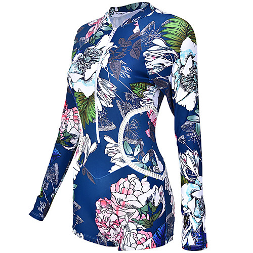 Women's One Piece Swimsuit Floral Padded Swimwear Bodysuit Swimwear Yellow Blue Brown Breathable Quick Dry Comfortable Sleeveless - Swimming Water Sports Autumn / Fall Spring / High Elasticity
Women's One Piece Swimsuit Floral Padded Swimwear Bodysuit Swimwear Yellow Blue Brown Breathable Quick Dry Comfortable Sleeveless - Swimming Water Sports Autumn / Fall Spring / High Elasticity