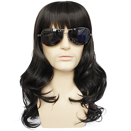 Cosplay Hippies Rock Star Cosplay Wigs Men's Straight bangs 19 inch Heat Resistant Fiber Curly Black Black Anime
Cosplay Hippies Rock Star Cosplay Wigs Men's Straight bangs 19 inch Heat Resistant Fiber Curly Black Black Anime