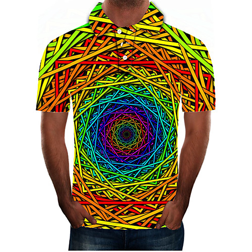 Men's Daily Going out Street chic / Exaggerated Polo - Color Block / 3D / Graphic Orange
Men's Daily Going out Street chic / Exaggerated Polo - Color Block / 3D / Graphic Orange