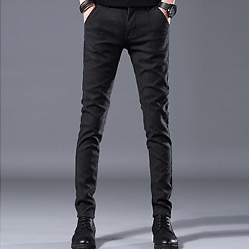 Men's Basic Chinos Pants - Solid Colored Black Blue Navy Blue US32 / UK32 / EU40 US34 / UK34 / EU42 US36 / UK36 / EU44
Men's Basic Chinos Pants - Solid Colored Black Blue Navy Blue US32 / UK32 / EU40 US34 / UK34 / EU42 US36 / UK36 / EU44
