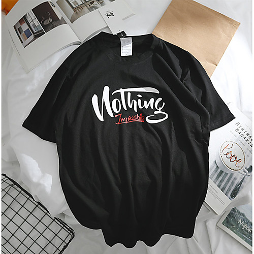 Men's Daily Sports Business / Basic T-shirt - Rainbow / Letter Black & White, Print Black
Men's Daily Sports Business / Basic T-shirt - Rainbow / Letter Black & White, Print Black