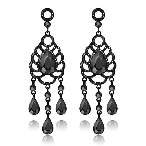Women's Earrings Holiday Wedding Birthday Romantic Earrings Jewelry Black For Date Street Festival 1pc
Women's Earrings Holiday Wedding Birthday Romantic Earrings Jewelry Black For Date Street Festival 1pc
