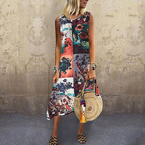 Women's Asymmetrical Brown Dress Spring & Summer Holiday Vacation Casual / Daily Loose Floral Print M L Loose
Women's Asymmetrical Brown Dress Spring & Summer Holiday Vacation Casual / Daily Loose Floral Print M L Loose