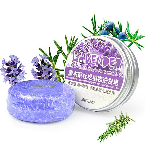 Solid Shampoo Bar Made With Natural & Organic Ingredients Sulfate-Free Cruelty-Free & Vegan 3.2 Ounce Bar (Lavender Mint)
Solid Shampoo Bar Made With Natural & Organic Ingredients Sulfate-Free Cruelty-Free & Vegan 3.2 Ounce Bar (Lavender Mint)