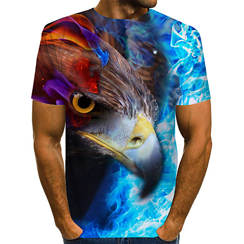 Men's Daily Weekend Basic / Exaggerated T-shirt - Color Block / Rainbow / Abstract Print Rainbow
Men's Daily Weekend Basic / Exaggerated T-shirt - Color Block / Rainbow / Abstract Print Rainbow