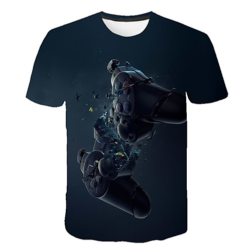 Men's Daily Sports Street chic / Exaggerated T-shirt - Geometric / 3D / Machine Print Black
Men's Daily Sports Street chic / Exaggerated T-shirt - Geometric / 3D / Machine Print Black