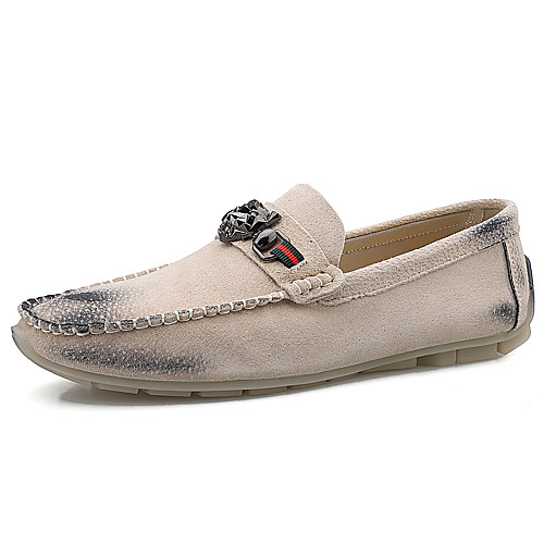 Men's Pigskin Fall / Spring & Summer Casual / British Loafers & Slip-Ons Breathable Blue / Black / Beige
Men's Pigskin Fall / Spring & Summer Casual / British Loafers & Slip-Ons Breathable Blue / Black / Beige