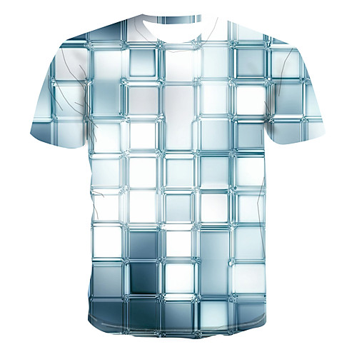Men's Club Weekend Street chic / Punk & Gothic T-shirt - Geometric / 3D / Abstract Print Light Green
Men's Club Weekend Street chic / Punk & Gothic T-shirt - Geometric / 3D / Abstract Print Light Green
