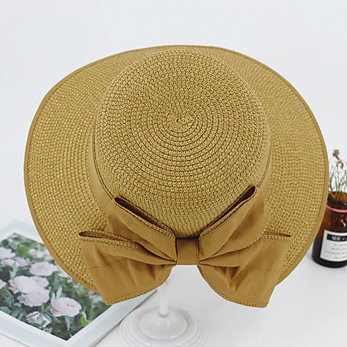 Women's Basic Straw Straw Hat-Solid Colored Spring Summer White Blushing Pink Navy Blue
Women's Basic Straw Straw Hat-Solid Colored Spring Summer White Blushing Pink Navy Blue