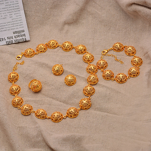 Women's Jewelry Set Classic Tassel Trendy Ethnic Fashion Gold Plated Earrings Jewelry Gold For Christmas Wedding Gift Street Festival 1 set
Women's Jewelry Set Classic Tassel Trendy Ethnic Fashion Gold Plated Earrings Jewelry Gold For Christmas Wedding Gift Street Festival 1 set