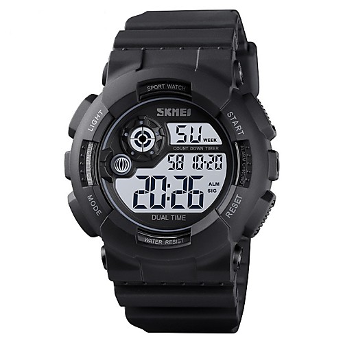 Men's Sport Watch Japanese Automatic self-winding PU Leather Black / Blue / Green 50 m Water Resistant / Waterproof Alarm Clock Noctilucent Digital Casual Fashion - Black Blue Green One Year Battery
Men's Sport Watch Japanese Automatic self-winding PU Leather Black / Blue / Green 50 m Water Resistant / Waterproof Alarm Clock Noctilucent Digital Casual Fashion - Black Blue Green One Year Battery