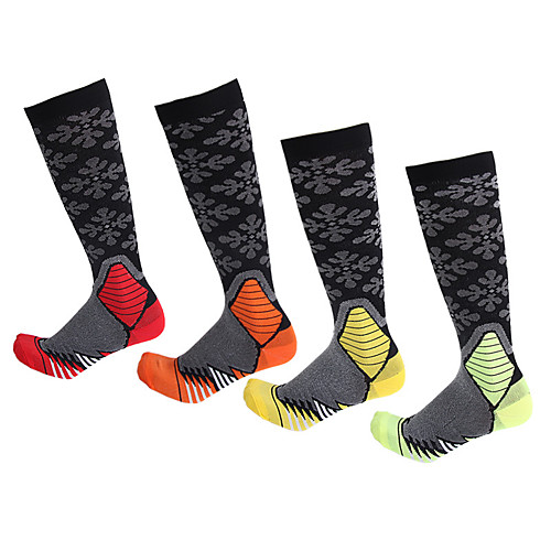 Compression Socks Athletic Sports Socks Running Socks 4 Pairs Men's Women's Tube Socks Breathable Moisture Wicking Sweat-wicking Comfortable Running Jogging Sports Fashion Nylon Purple Yellow Red
Compression Socks Athletic Sports Socks Running Socks 4 Pairs Men's Women's Tube Socks Breathable Moisture Wicking Sweat-wicking Comfortable Running Jogging Sports Fashion Nylon Purple Yellow Red