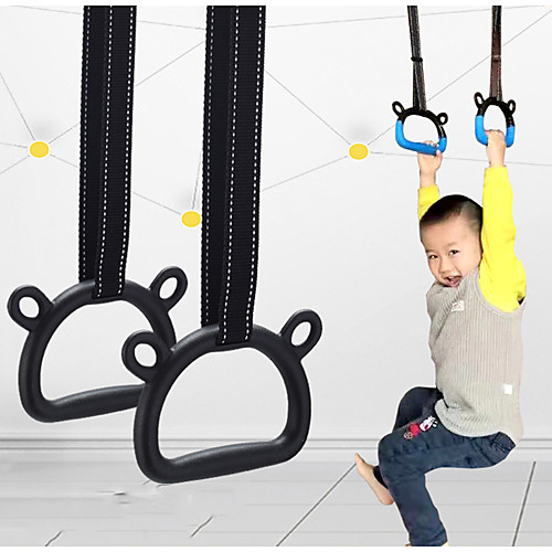 Gymnastic Rings Sports A Grade ABS Plastic Yoga Exercise & Fitness Gym Workout Adjustable Olympic Durable Heavy Duty Crossfit Shoulder Strength High Strength For Boys' Girls'
Gymnastic Rings Sports A Grade ABS Plastic Yoga Exercise & Fitness Gym Workout Adjustable Olympic Durable Heavy Duty Crossfit Shoulder Strength High Strength For Boys' Girls'