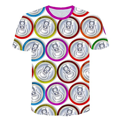 Men's Daily Sports Street chic / Exaggerated T-shirt - Color Block / 3D / Graphic Print Rainbow
Men's Daily Sports Street chic / Exaggerated T-shirt - Color Block / 3D / Graphic Print Rainbow