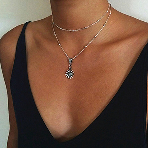 Women's Pendant Necklace Necklace Friends European Romantic Casual / Sporty Sweet Chrome Silver 50 cm Necklace Jewelry 1pc For Street Festival
Women's Pendant Necklace Necklace Friends European Romantic Casual / Sporty Sweet Chrome Silver 50 cm Necklace Jewelry 1pc For Street Festival