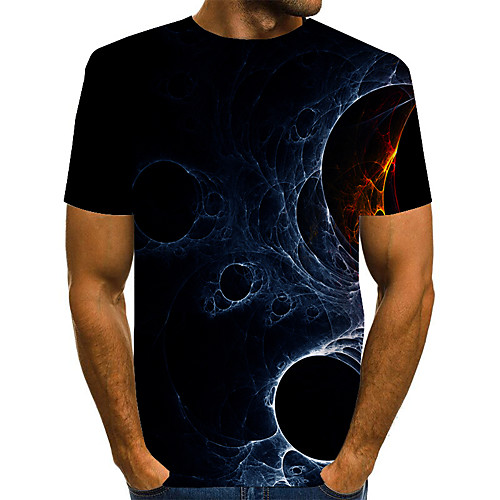Men's Plus Size 3D Graphic Slim T-shirt Basic Daily Round Neck Black / Short Sleeve
Men's Plus Size 3D Graphic Slim T-shirt Basic Daily Round Neck Black / Short Sleeve
