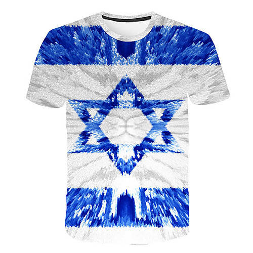 Men's Daily Sports Street chic / Exaggerated T-shirt - Geometric / Color Block / 3D Print Rainbow
Men's Daily Sports Street chic / Exaggerated T-shirt - Geometric / Color Block / 3D Print Rainbow