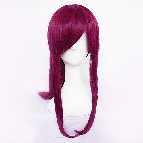 LOL Akali Cosplay Wigs Women's Asymmetrical Side bangs 23 inch Heat Resistant Fiber kinky Straight Red Fuchsia Anime
LOL Akali Cosplay Wigs Women's Asymmetrical Side bangs 23 inch Heat Resistant Fiber kinky Straight Red Fuchsia Anime