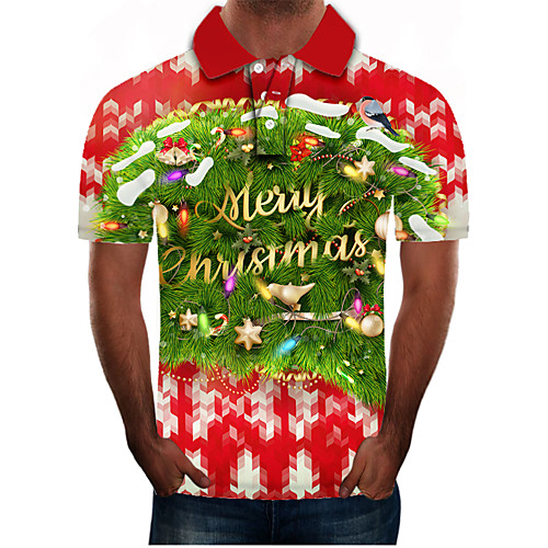 Men's Daily Going out Street chic / Exaggerated Polo - Color Block / 3D / Graphic Red
Men's Daily Going out Street chic / Exaggerated Polo - Color Block / 3D / Graphic Red