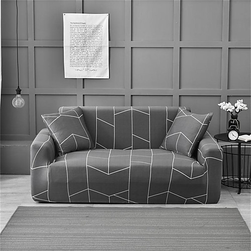 Grey Check Pattern Brick Print Dustproof All-powerful Slipcovers Stretch Sofa Cover Super Soft Fabric Couch Cover with One Free Pillow Case
Grey Check Pattern Brick Print Dustproof All-powerful Slipcovers Stretch Sofa Cover Super Soft Fabric Couch Cover with One Free Pillow Case