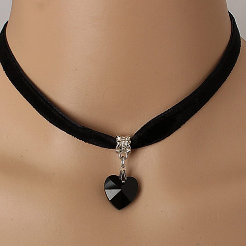 Women's Choker Necklace Necklace Friends European Romantic Casual / Sporty Sweet Chrome Black Yellow Blue Red 35 cm Necklace Jewelry 1pc For Street Festival
Women's Choker Necklace Necklace Friends European Romantic Casual / Sporty Sweet Chrome Black Yellow Blue Red 35 cm Necklace Jewelry 1pc For Street Festival