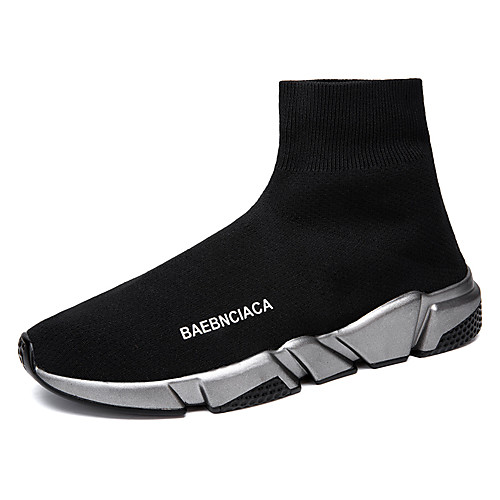 Men's / Unisex Tissage Volant Fall / Spring & Summer Sporty / Casual Athletic Shoes Running Shoes / Walking Shoes Breathable Mid-Calf Boots Black and White / Black / Silver / Black
Men's / Unisex Tissage Volant Fall / Spring & Summer Sporty / Casual Athletic Shoes Running Shoes / Walking Shoes Breathable Mid-Calf Boots Black and White / Black / Silver / Black