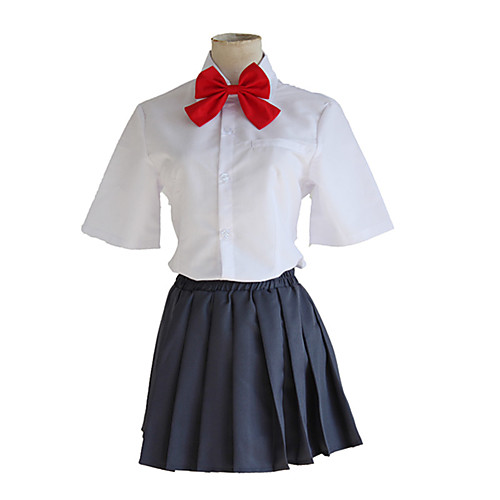 Inspired by Your Name Miyamizu Mitsuha Anime Cosplay Costumes Japanese Cosplay Suits Top Skirt Bow Tie For Women's
Inspired by Your Name Miyamizu Mitsuha Anime Cosplay Costumes Japanese Cosplay Suits Top Skirt Bow Tie For Women's
