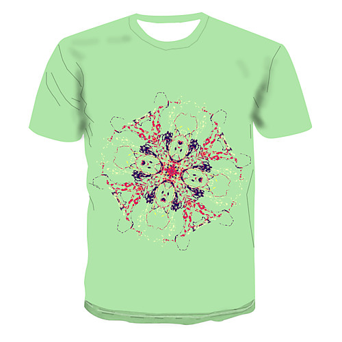 Men's Club Weekend Street chic / Punk & Gothic T-shirt - Color Block / 3D / Cartoon Print Light Green
Men's Club Weekend Street chic / Punk & Gothic T-shirt - Color Block / 3D / Cartoon Print Light Green