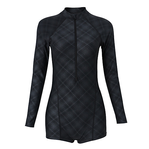 Women's Rash Guard Dive Skin Suit Bodysuit Thermal / Warm UV Sun Protection Breathable Long Sleeve Front Zip - Swimming Diving Water Sports Autumn / Fall Spring Summer
Women's Rash Guard Dive Skin Suit Bodysuit Thermal / Warm UV Sun Protection Breathable Long Sleeve Front Zip - Swimming Diving Water Sports Autumn / Fall Spring Summer