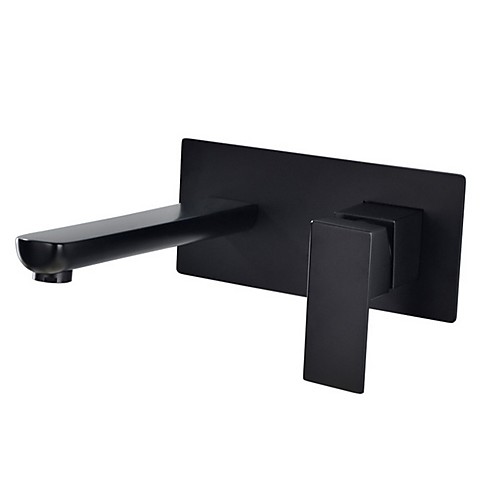 Bathroom Sink Faucet - Wall Mount Electroplated Widespread Single Handle One HoleBath Taps
Bathroom Sink Faucet - Wall Mount Electroplated Widespread Single Handle One HoleBath Taps