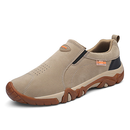 Men's Microfiber Fall / Spring & Summer Sporty / Casual Athletic Shoes Hiking Shoes Breathable Khaki / Black / Dark Blue
Men's Microfiber Fall / Spring & Summer Sporty / Casual Athletic Shoes Hiking Shoes Breathable Khaki / Black / Dark Blue