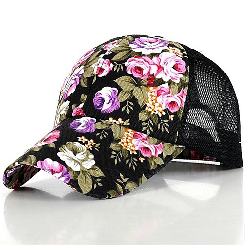 Women's Basic Cotton Baseball Cap-Floral Print Spring Summer Black Fuchsia Royal Blue
Women's Basic Cotton Baseball Cap-Floral Print Spring Summer Black Fuchsia Royal Blue