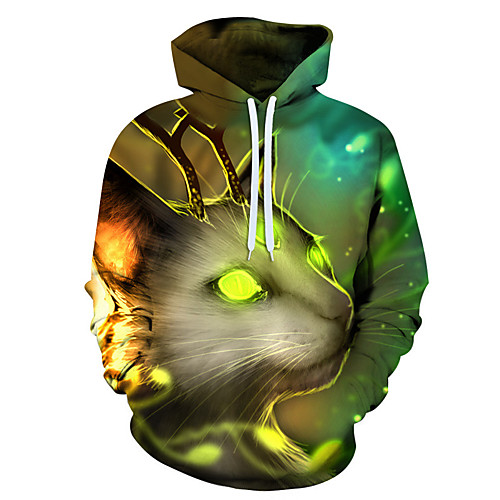 Men's 3D Print / Casual Hoodie - 3D / Cartoon / Character Rainbow US32 / UK32 / EU40
Men's 3D Print / Casual Hoodie - 3D / Cartoon / Character Rainbow US32 / UK32 / EU40